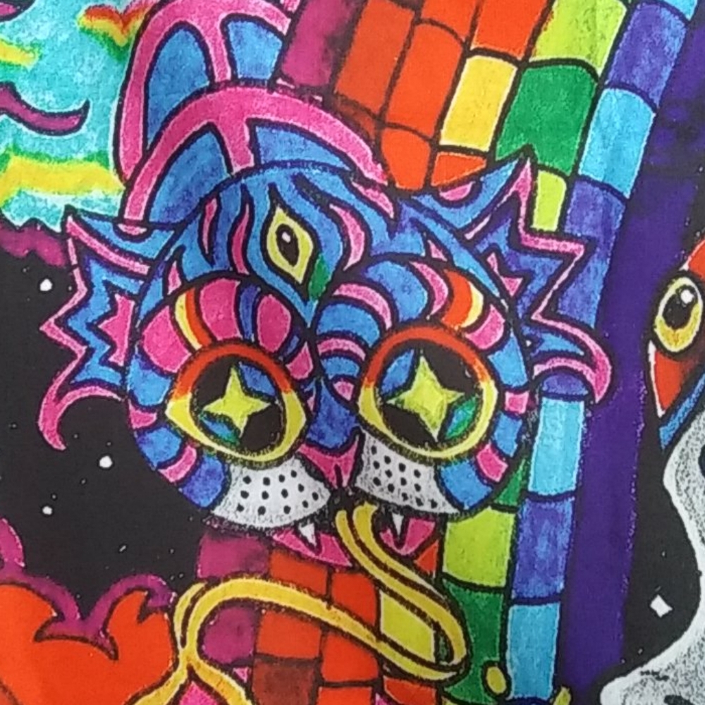 Wall Tapestry Psychedelic Surreal Abstract NEW - Picture 4 of 5